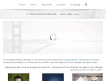 Tablet Screenshot of mishari.com